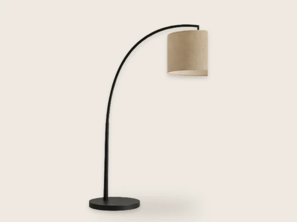 Lampa łukowa Zorza – Naturalny len
