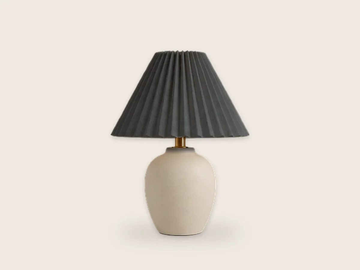 Lampa stołowa Iskra – Antracytowy