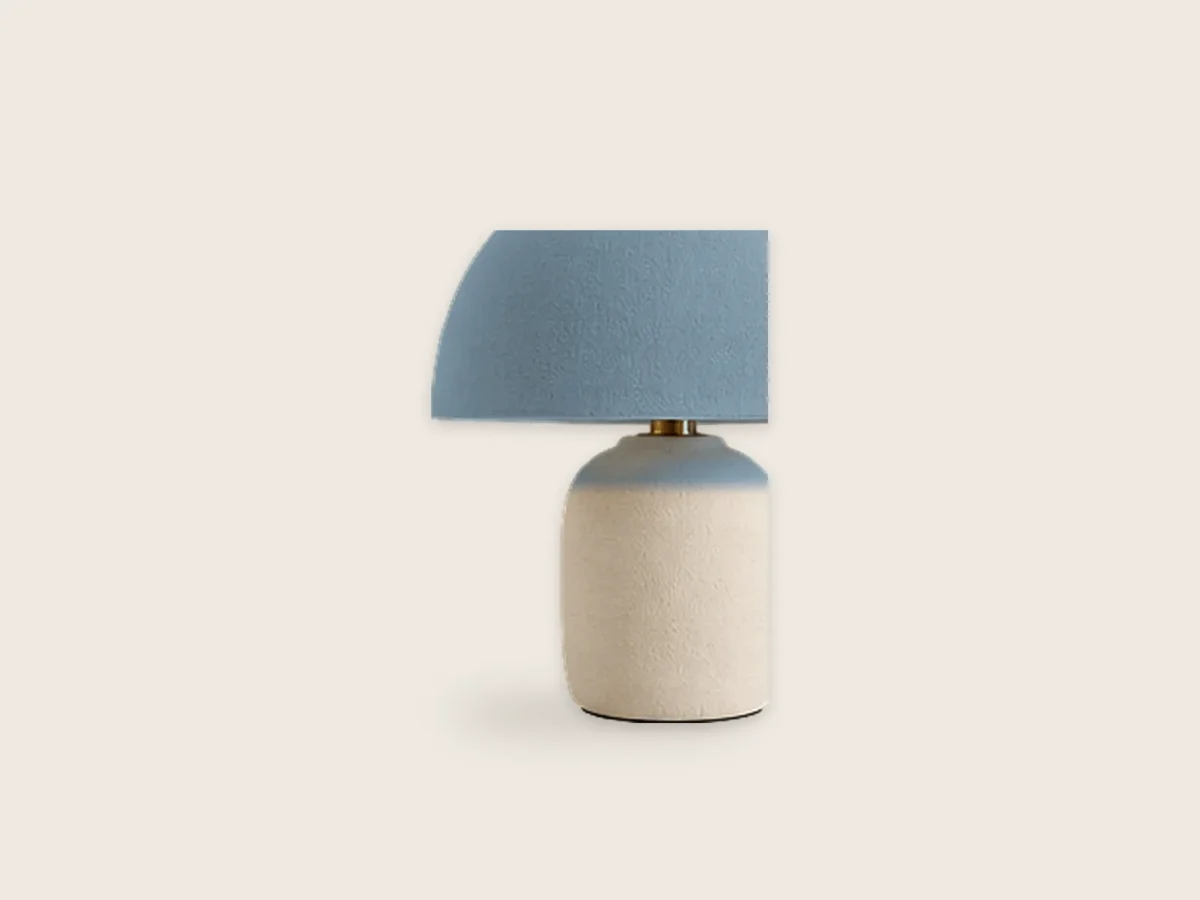 Lampa stołowa Muchomor – Błękitny