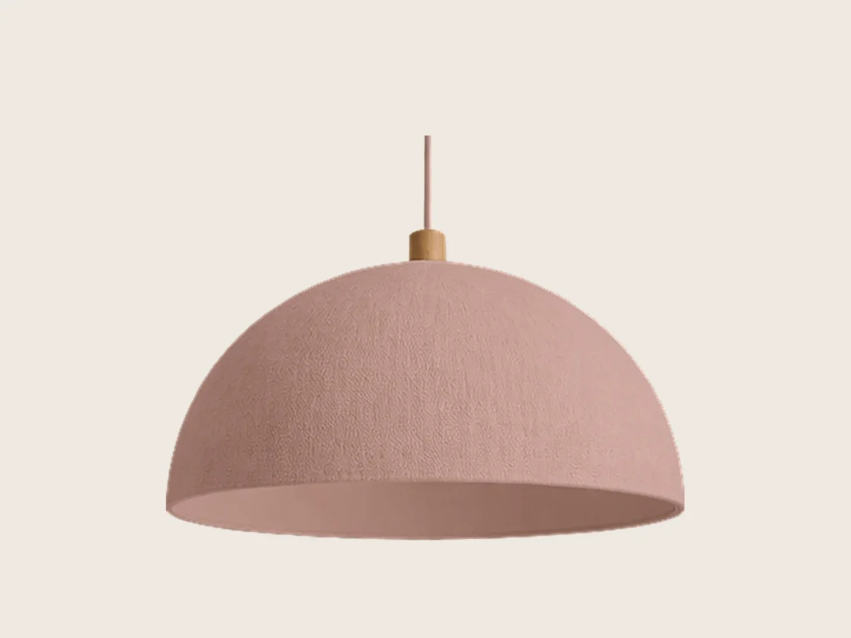 Lampa wisząca Pełnia – Pudrowy róż