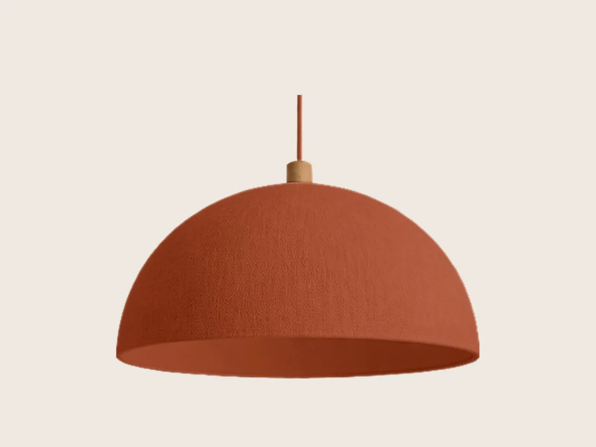 Lampa wisząca Pełnia – Terakota