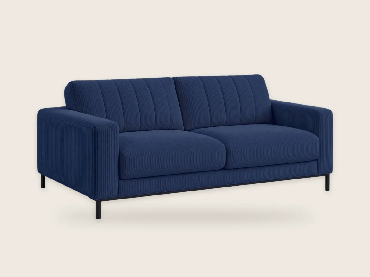 Sofa Bursztyn 2-osobowa – Granatowy