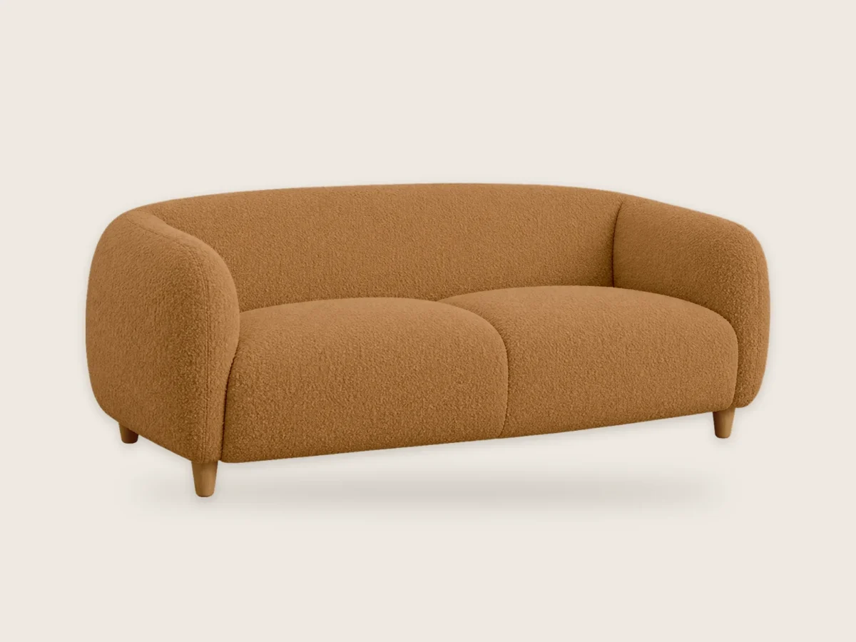 Sofa Kłębek 2-osobowa – Karmelowy