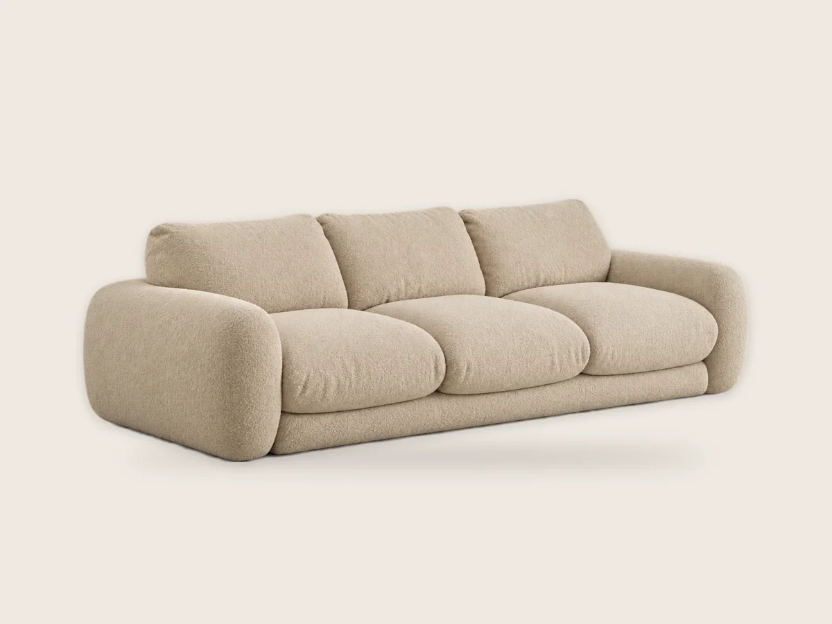 Sofa Obłok 3-osobowa – Owsiany