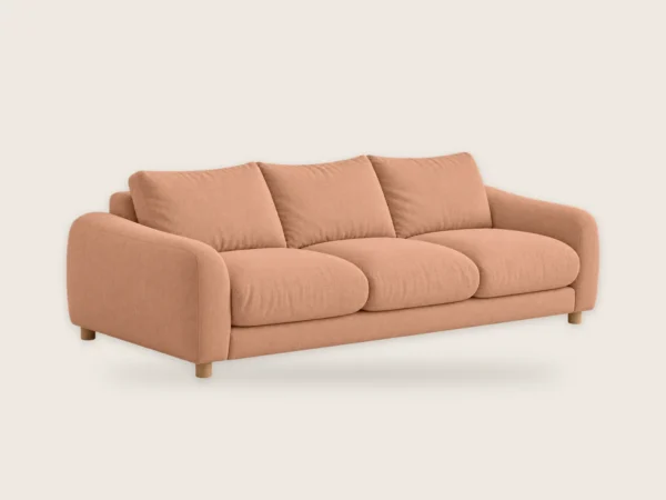 Sofa Pagórek 3-osobowa – Brzoskwiniowy