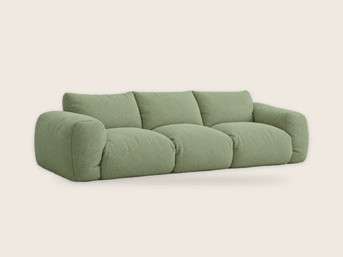 Sofa Puch 3-osobowa – Szałwiowy