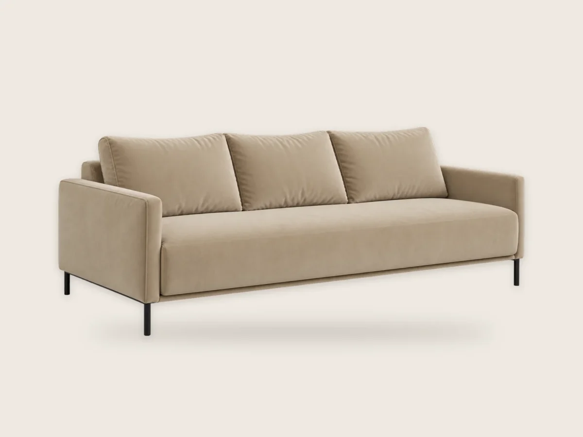 Sofa Sjesta 3-osobowa – Piaskowy