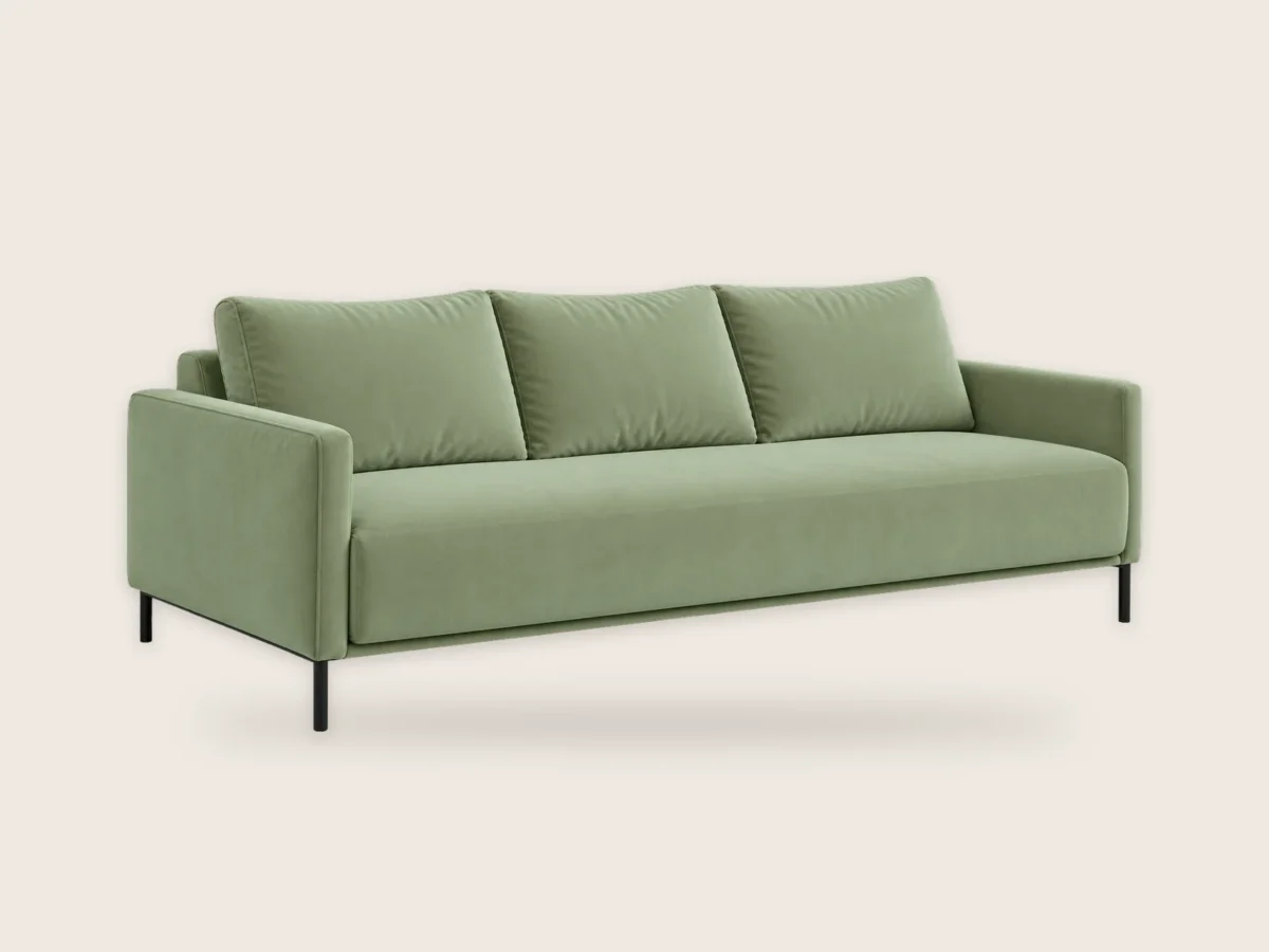 Sofa Sjesta 3-osobowa – Szałwiowy