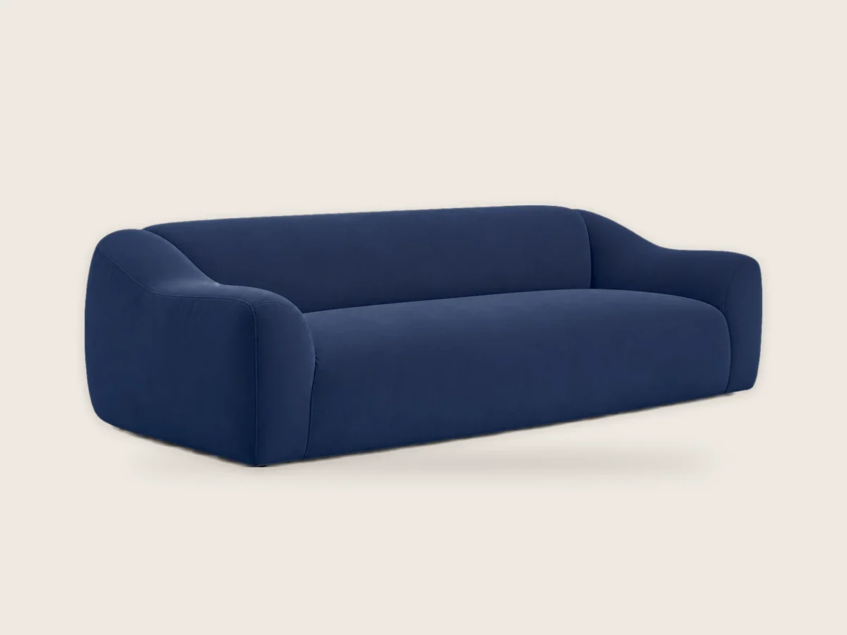Sofa Wydma 3-osobowa – Granatowy