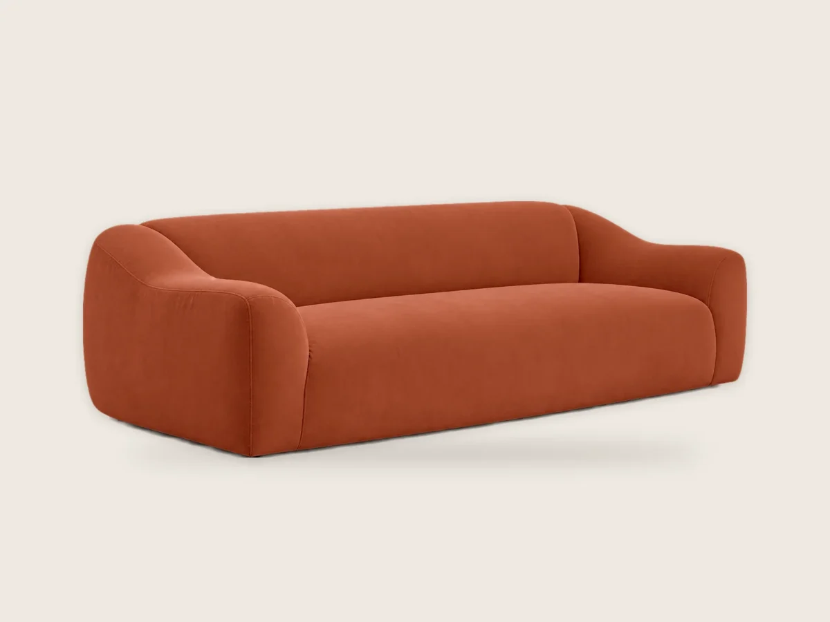 Sofa Wydma 3-osobowa – Terakota