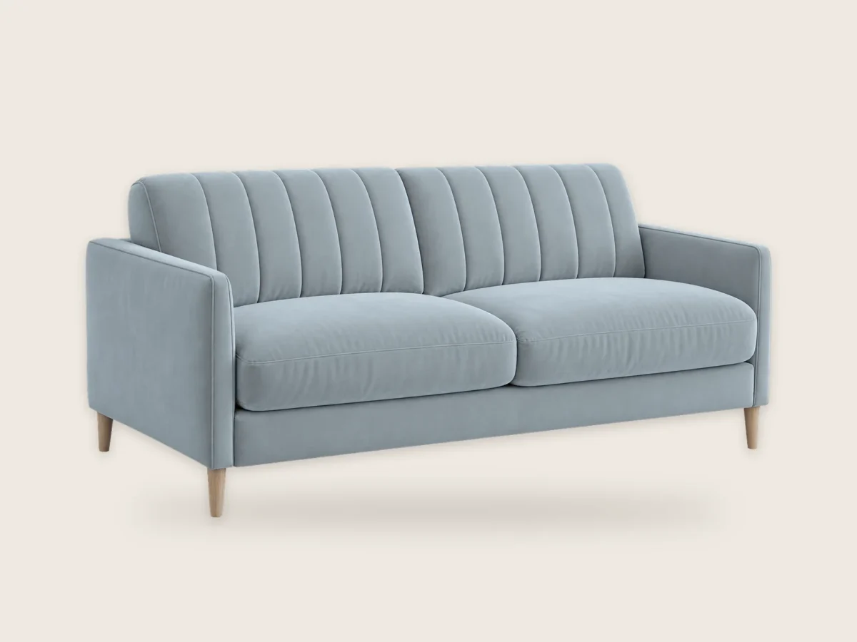 Sofa Zatoka 2-osobowa – Mglisty błękit