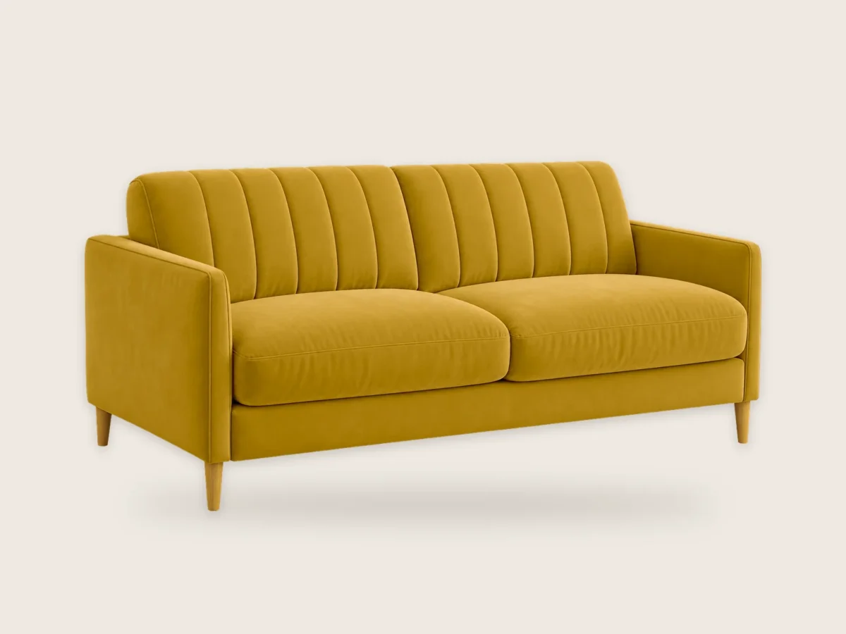 Sofa Zatoka 2-osobowa – Musztardowy